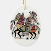 hongaars wet keramisch ornament (Achterkant)