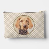 Hongaars Wirehaired Vizsla Schilderen Schattigee D Etui (Achterkant)