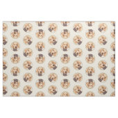 Hongaars Wirehaired Vizsla Schilderen Schattigee D Stof (Fat Quarter)