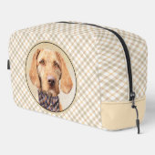 Hongaars Wirehaired Vizsla Schilderen Schattigee D Toilettasje (Rechterhoek)