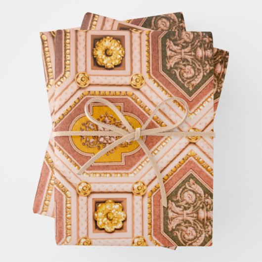 Hongaarse architectuur inpakpapier vel (In situ)