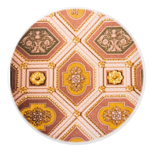 Hongaarse Architectuur Keramische Pull Keramische Knop (Voorkant)