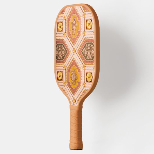 Hongaarse architectuur pickleball paddle (Links)