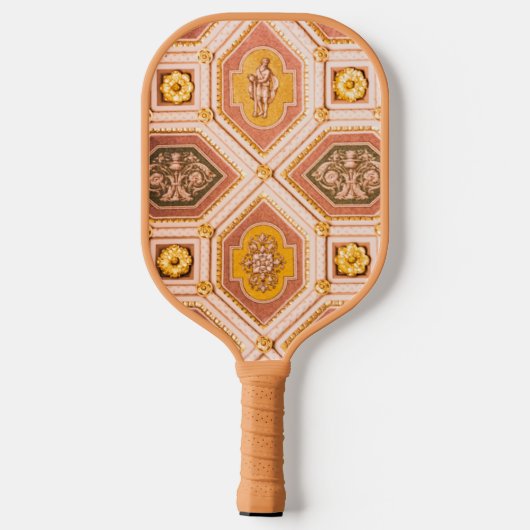 Hongaarse architectuur pickleball paddle (Achterkant)