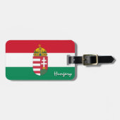 Hongaarse Bagagelabels, patriottische Hongaarse vl Bagagelabel (Voorkant horizontaal)