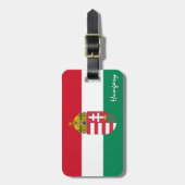 Hongaarse Bagagelabels, patriottische Hongaarse vl Bagagelabel (Voorkant verticaal)