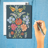 Hongaarse bloemen briefkaart