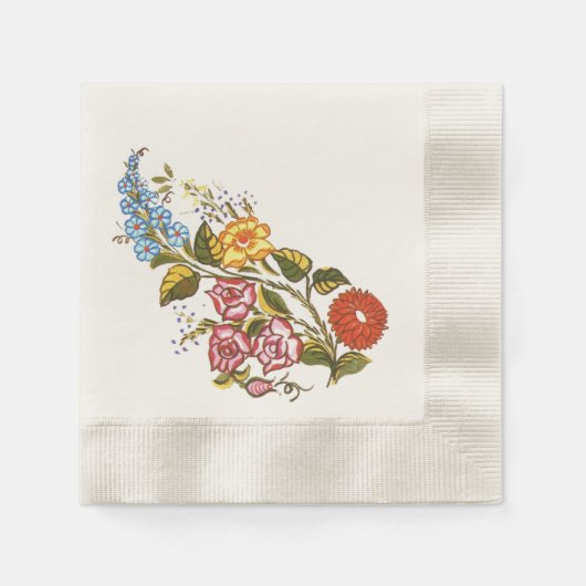 Hongaarse Bloemen - kalocsai Servet (Voorkant)