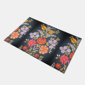 hongaarse bloemen - levendige kleuren deurmat (Schuin)