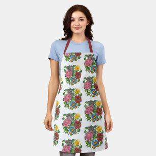 Hongaarse bloemen  schort