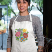 hongaarse bloemen standaard schort