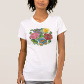 hongaarse bloemen t-shirt (Voorkant)