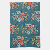 Hongaarse bloemen theedoek (Verticaal)