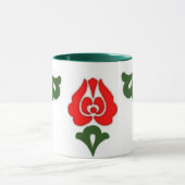 Hongaarse bloemmolen - Rode tulpen Mok (Midden)