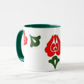 Hongaarse bloemmolen - Rode tulpen Mok (Voorkant links)