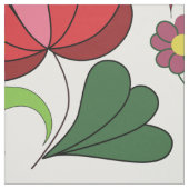 Hongaarse bloemmotieven stof (Swatch)