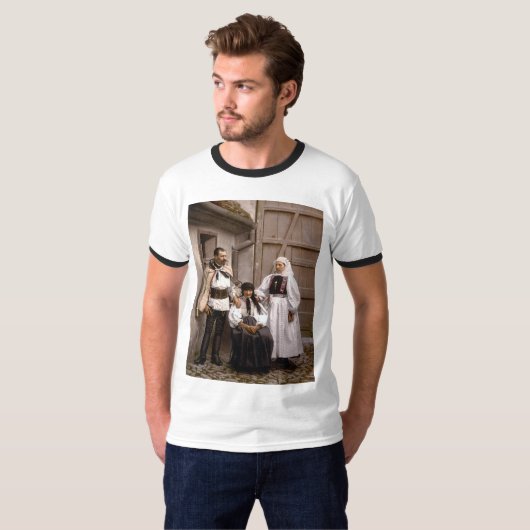 Hongaarse boeren (1900) t-shirt (Voorkant volledig)