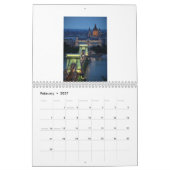 Hongaarse Calander Kalender (Feb 2027)