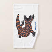 Hongaarse cartoon van een dwerg bad handdoek (Handdoek)