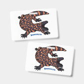 Hongaarse cartoon van een dwerg badge (Voor- en achterkant)