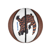 Hongaarse cartoon van een dwerg basketbal (Verticaal)