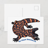 Hongaarse cartoon van een dwerg briefkaart (Voorkant / Achterkant)