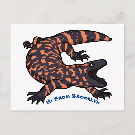 Hongaarse cartoon van een dwerg briefkaart (Voorkant)