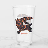 Hongaarse cartoon van een dwerg glas (Achterkant)