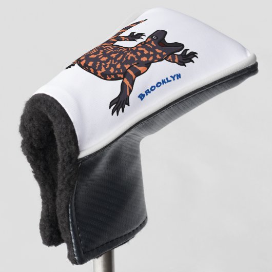 Hongaarse cartoon van een dwerg golfheadcover (3/4 voorkant)