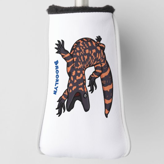 Hongaarse cartoon van een dwerg golfheadcover (Draai 90)