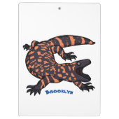 Hongaarse cartoon van een dwerg klembord (Achterkant)