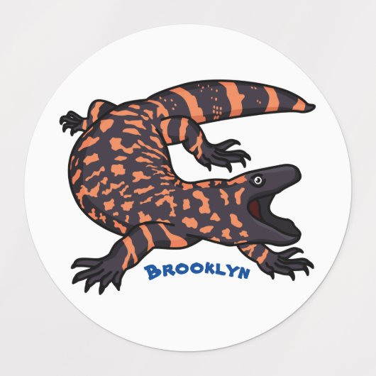 Hongaarse cartoon van een dwerg labels (Design 2)