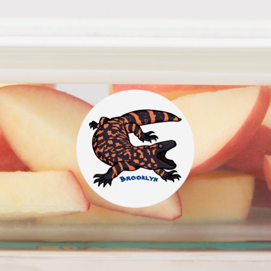 Hongaarse cartoon van een dwerg labels (Aangebracht)