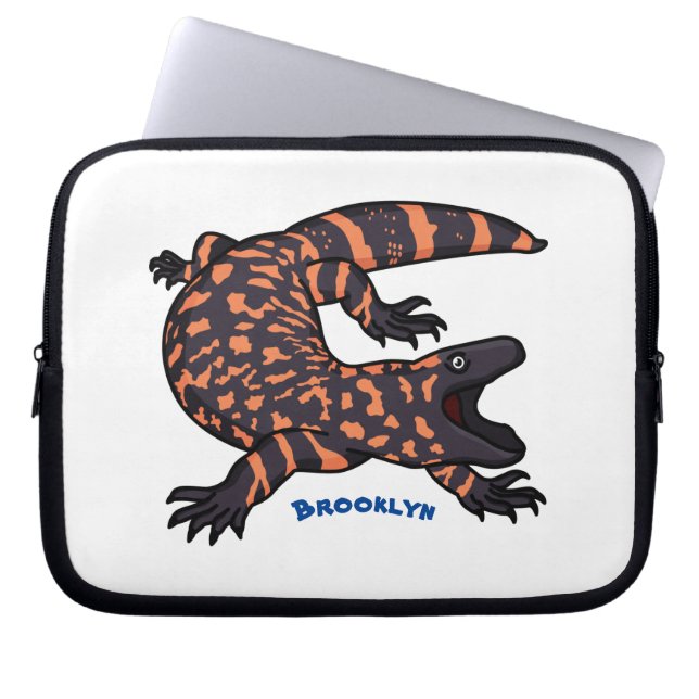 Hongaarse cartoon van een dwerg laptop sleeve (Voorkant)