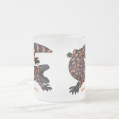 Hongaarse cartoon van een dwerg matglas koffiemok (Center)