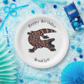 Hongaarse cartoon van een dwerg papieren bordje (Feest)