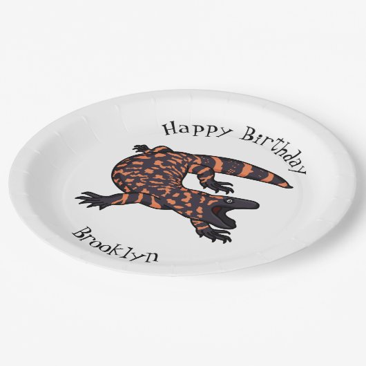 Hongaarse cartoon van een dwerg papieren bordje (Gekanteld)