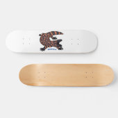 Hongaarse cartoon van een dwerg persoonlijk skateboard (Horizontaal)