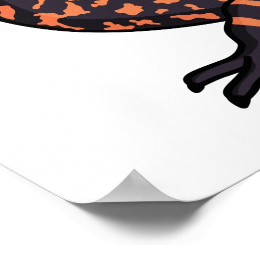 Hongaarse cartoon van een dwerg poster (Hoek)