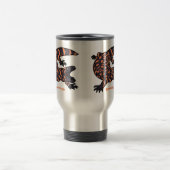 Hongaarse cartoon van een dwerg reisbeker (Center)