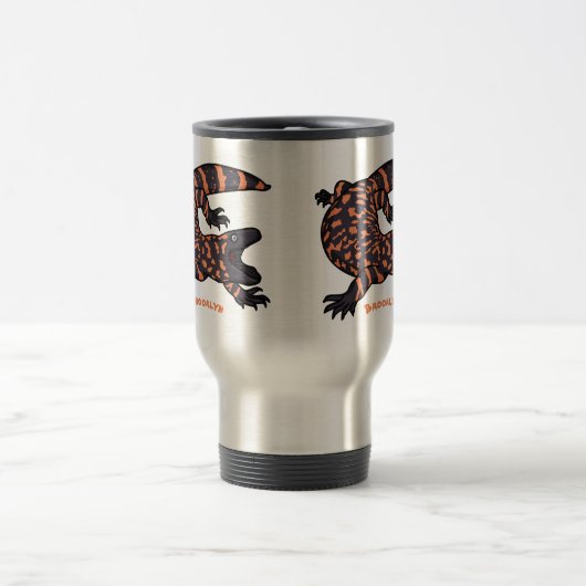 Hongaarse cartoon van een dwerg reisbeker (Center)