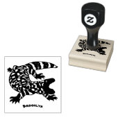 Hongaarse cartoon van een dwerg rubberstempel (Gestempeld)