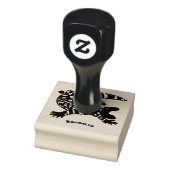 Hongaarse cartoon van een dwerg rubberstempel (Stempel)