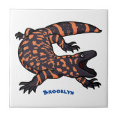 Hongaarse cartoon van een dwerg tegeltje (Voorkant)