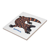 Hongaarse cartoon van een dwerg tegeltje (Zijkant)