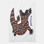 Hongaarse cartoon van een dwerg theedoek (Verticaal)