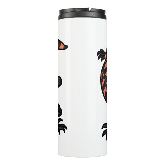 Hongaarse cartoon van een dwerg thermosbeker (Achterkant)