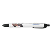 Hongaarse cartoon van een dwerg zwarte inkt pen (Bodem)