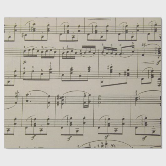 Hongaarse Dance nr. 5 Cadeaupapier (Vlak)