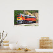 Hongaarse diesellocomotief M62 Poster (Keuken)
